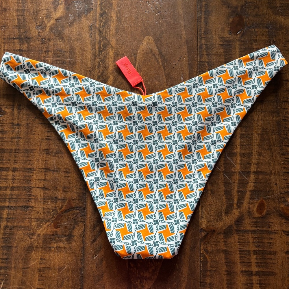 Maaji | Reversible Bikini Bottoms Botanical Size L - Picture 2 of 8